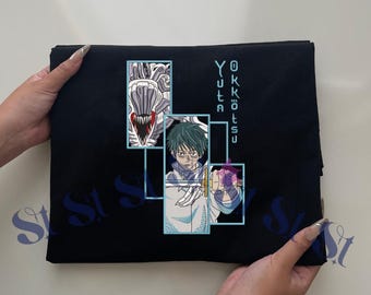 Embroidered Anime Sweatshirt: Queen of Cursed - True Mutual Love Hoodie, Christmas Gifts for JJK Lovers