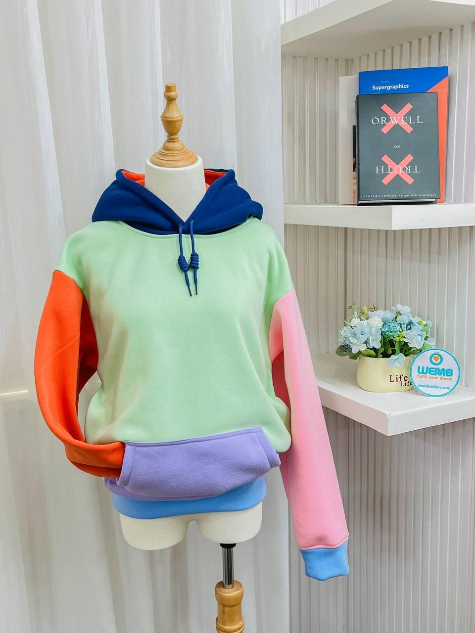 Color Block Hoodie