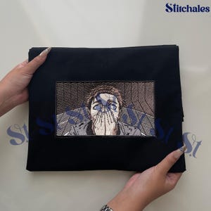 Embroidered Anime Sweatshirt: Deadly Sentencing - Executioner's Sword Hoodie, Gifts for JJK Lovers