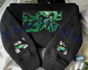 Sweat-shirt anime brodé : combat de shinigami - motif Soul Reaper