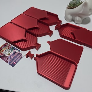 5 Pack Premium Diamond Painting Tray - Single Colour - Basic Colour