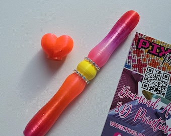 Diamond Painting Pen - Threaded ends - Bling Strawberry