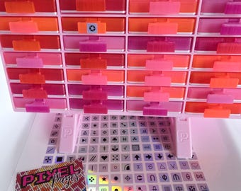 Pegatinas con símbolos de pintura de diamantes: ¡MÁS de 400 símbolos!