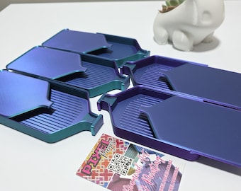 Trabricks 積み重ね可能なダイヤモンドアートトレイ（蓋付き
