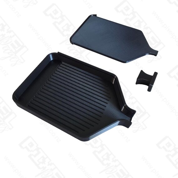 DAKFOOK 20 vassoi in plastica multicolore, 34 x 25 x 2,6 cm, per attività artistiche e artigianali, progetti fai da te, pittura, perline, organizzazione di forniture
