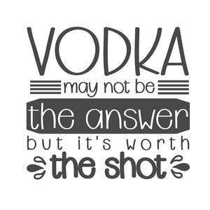 La vodka potrebbe non essere la risposta, ma vale la pena provarla
