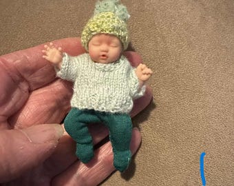 My mini baby clothed doll