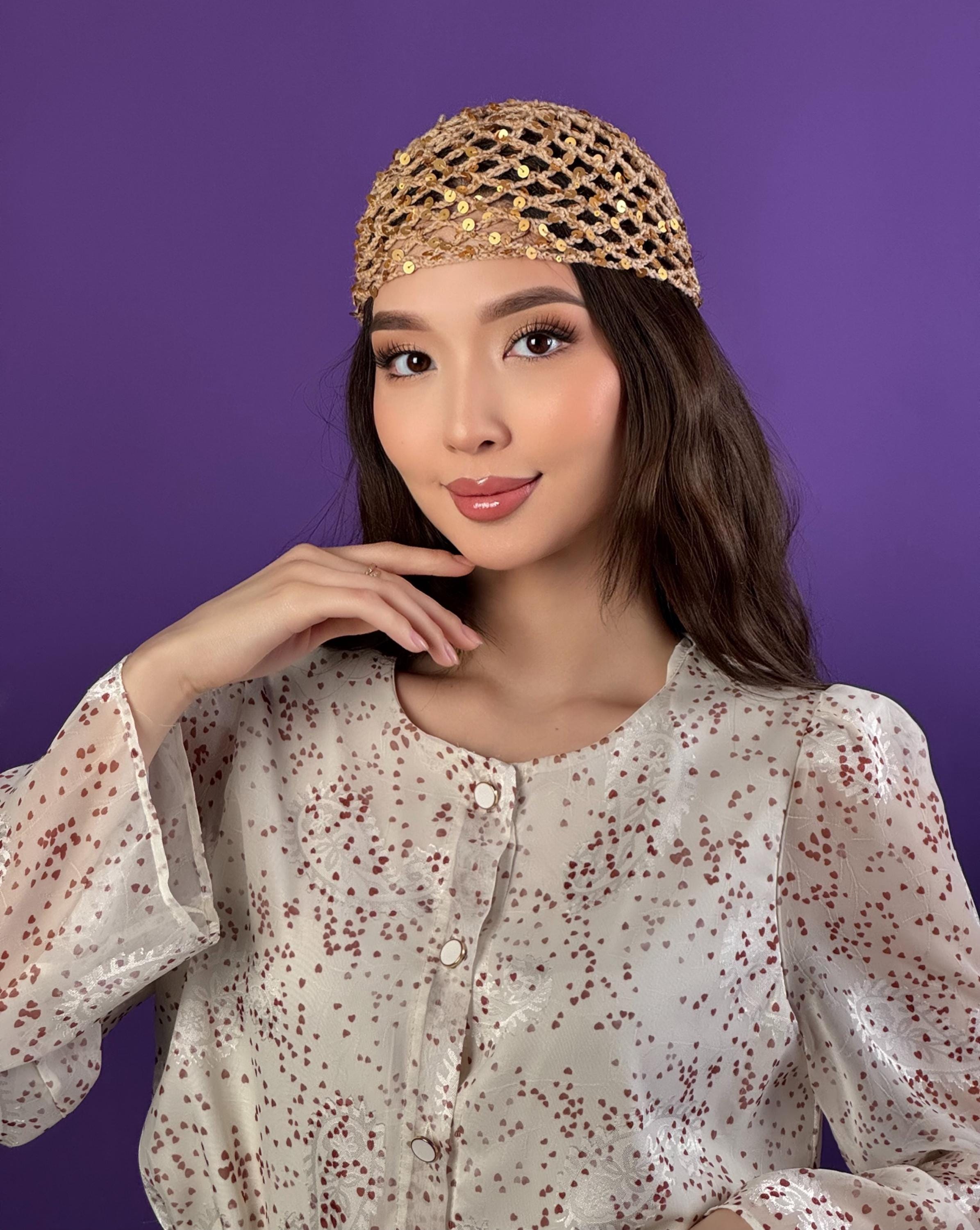 Belly danceゴールドフリンジヘアアクセサリー Belly Dance Coined