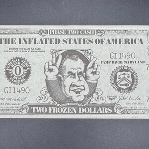 Nixon Dollar - Etsy
