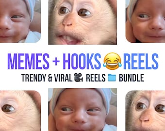 500+ Memes + Hooks Reels Download Instant | Memes + Hooks Reels Reels for Instagram, TikTok and YouTube Shorts