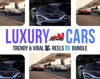 250+ Luxury Cars Video Reels Download Instant | Faceless Cars Reels for Instagram, TikTok and Youtube Shorts