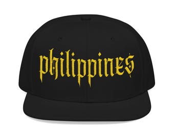 Cappello Filippine Cappello da baseball filippino Vintage Snapback Streetwear Abbigliamento Filipino Pride Pinoy