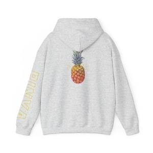 Pineapple Hoodie Filipino Comfortable Hoodie Unisex Streetwear Filipino Pride Gift Idea Unique Filipino Clothing for Foodie Sweatshirt