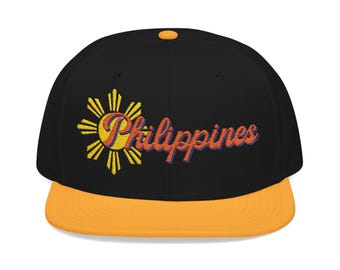 Cappello Filippine Cappello da baseball filippino Vintage Snapback Streetwear Abbigliamento Filipino Pride Pinoy