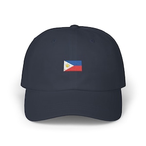 Sombrero con la bandera filipina, idea de regalo para papá filipino, regalo único, sombrero de recuerdo de Filipinas