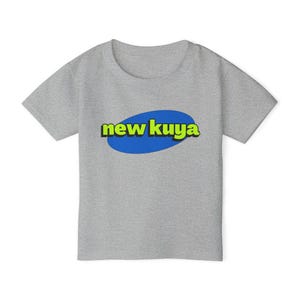 New Kuya Toddler T-Shirt, Big Brother Shirt, Pinoy Pride, Philippines Clothing, Filipino Baby Clothes, Sibling Outfits, Kids Graphic Tee