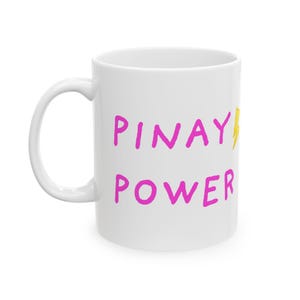 Filipino Mug Colorful Filipino Gift Idea Unique Gift Fun Mug for Tea Mug Coffee Filipino Pride Mug Design Philippines Pinay