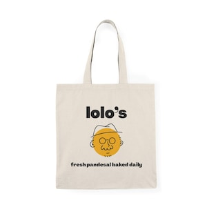 Filipino Tote Bag Cotton Tote for Grocery Bag Reusable Shoulder Bag Farmers Market Tote for Foodies