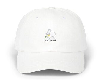 Cappello filippino papà Idea regalo filippino Cappello regalo unico Fiore Sampaguita