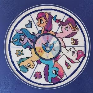 MLP New Generation cross stitch pattern PDF