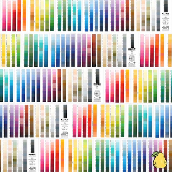 Kona Color Chart Should You Cut Up Your Kona Color Card? — KH Quilts