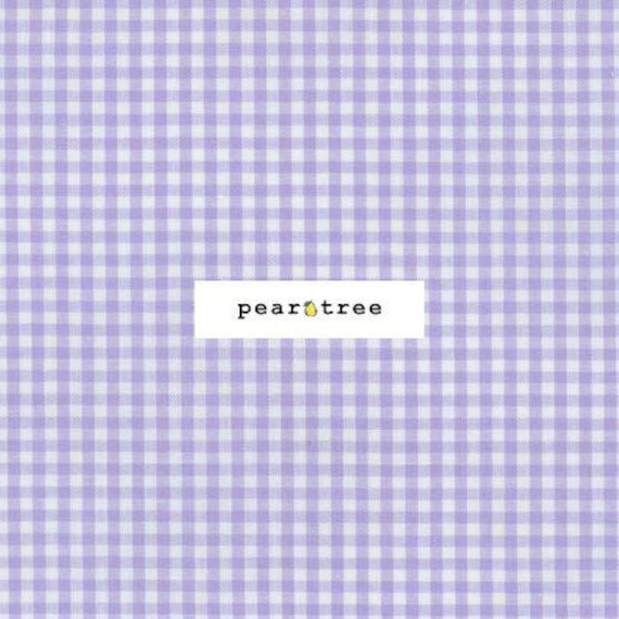 Lavender - 1/8 inch by Robert Kaufman Fabrics | Carolina Gingham Collection | Robert Kaufman Fabric | P-5689-7