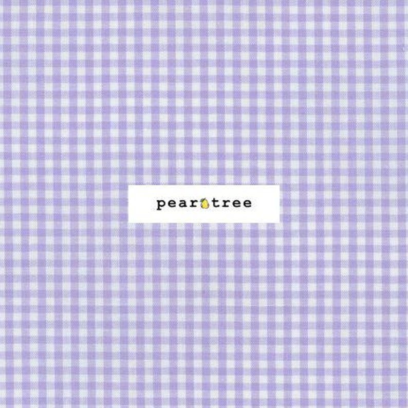 Lavender - 1/8 inch by Robert Kaufman Fabrics | Carolina Gingham Collection | Robert Kaufman Fabric | P-5689-7 image 1
