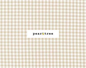 Sand - 1/8 inch by Robert Kaufman Fabrics | Carolina Gingham Collection | Robert Kaufman Fabric | P-5689-153
