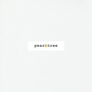 May include: A white background with the text "peartree" in black font.