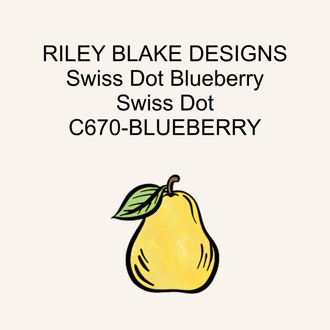 Swiss Dot Blueberry by Riley Blake Designs | Riley Blake Swiss Dot ...