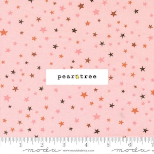 Purrfect Pink - Stars by Moda Fabrics | Moda Purrs and Boos Collection | Moda Fabric | 39066-12