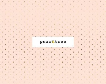Blush Metallic Fabric by Cotton + Steel Fabrics | Cotton + Steel Stitch and Repeat Collection | Cotton and Steel Fabric | CS101-BL5M