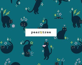 Storytime - Catwalk by Ruby Star Society Fabrics | Ruby Star Freaky Familiars Collection | Ruby Star Fabric | RS5193-14