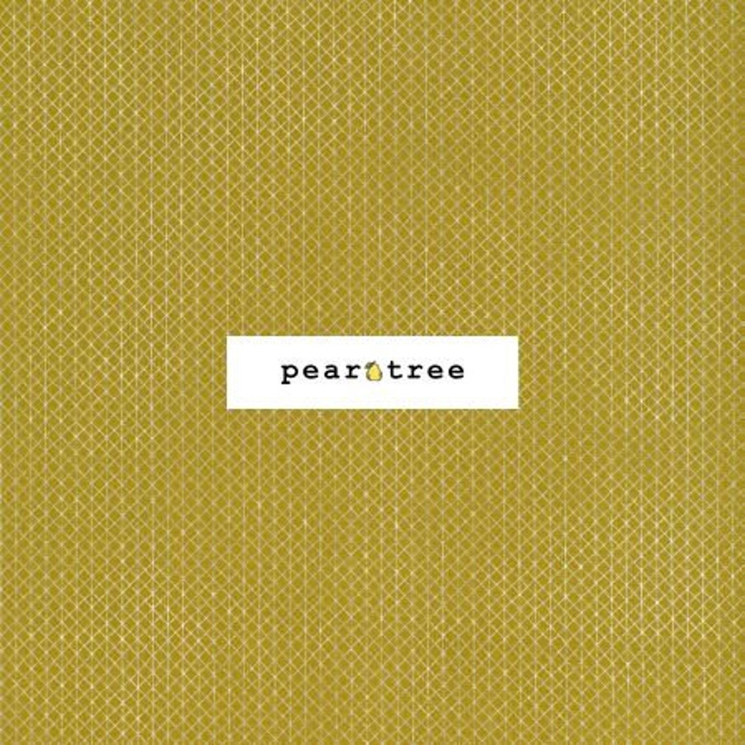 Goldilocks Metallic Fabric by Cotton Steel Fabrics Cotton Steel