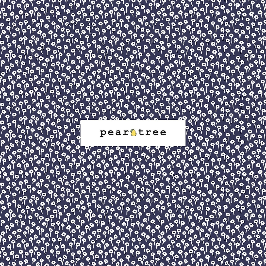 Tapestry Dot - Navy Fabric by Cotton + Steel Fabrics | Cotton + Steel ...