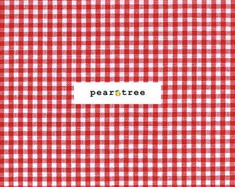 Crimson - 1/8 inch by Robert Kaufman Fabrics | Carolina Gingham Collection | Robert Kaufman Fabric | P-5689-19