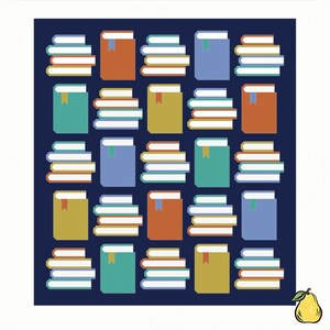 Pen + Paper Patterns - Book Nook - Logophile Quilt Kit Bundle - Pattern Not Included | Pear Tree Market | PTM-201493 image 1