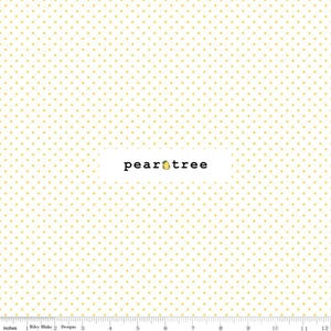 Swiss Dot On White Yellow by Riley Blake Designs | Riley Blake Swiss Dot Collection | Riley Blake Designs Fabric | C660-50-YELLOW