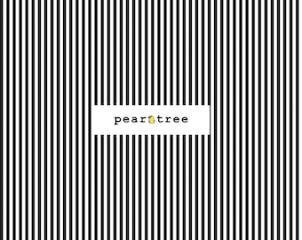 1/8 Inch Stripe Black by Riley Blake Designs | Riley Blake Stripes Collection | Riley Blake Designs Fabric | C495-BLACK