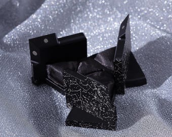 Constellation Puzzle Jewelry Box,Rotating Mechanical Cube with Celestial Design,Ideal for Proposal, Gift,Unique Gift for Lovers,Gift for her