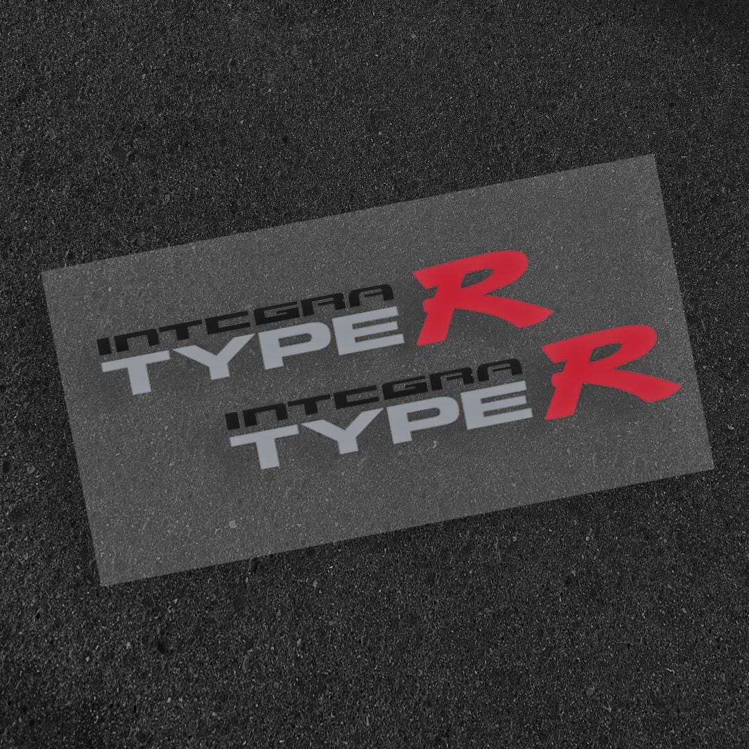 Integra Type R Logo Sticker - Etsy