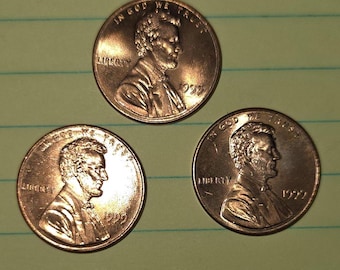 1999 (P) LincolnMemorial Cent Gem BU Penny US Münze