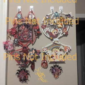 Hazbin Hotel Pin Boards