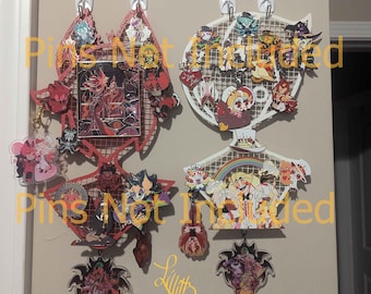 Hazbin Hotel Pin Boards
