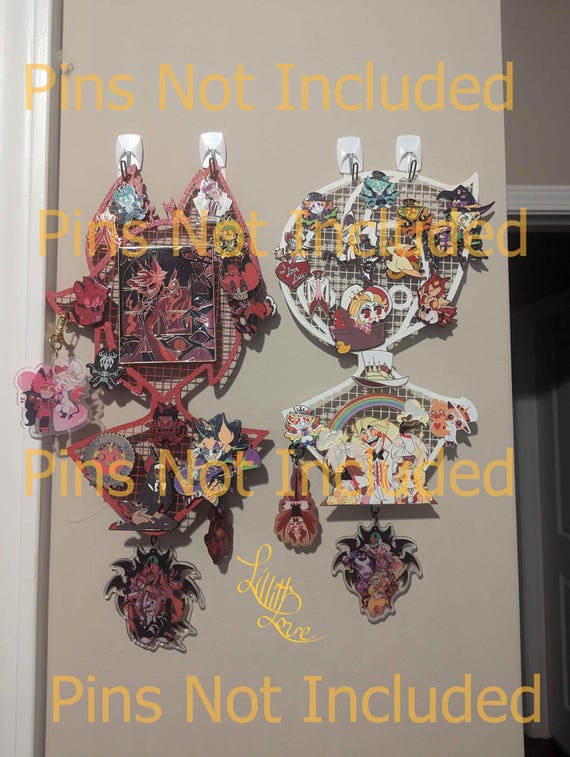 Hazbin Hotel Pin Boards