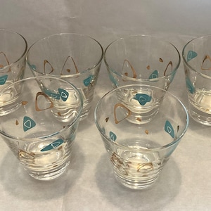 Atomic Boomerang Cocktail Glasses
