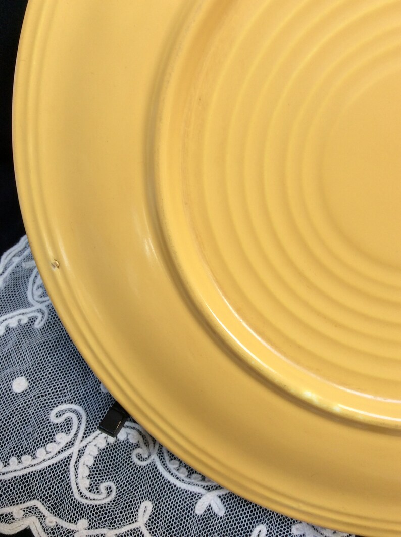 Original Fiestaware Dinner Plate Yellow Sunflower Yellow Etsy
