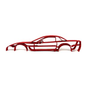 Corvette C5 Wall Art , Car Theme Wall Decor , C5 Silhouette Garage Sign, C5 Corvette Desktop Silhouette, Personalized Gift Car For Lovers