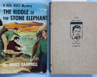 Vintage Ken Holt Mystery - The Riddle of the Stone Elephant by Bruce Campbell