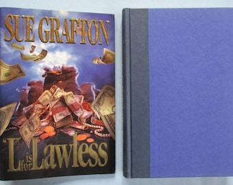 L is For Lawless - Kinsey Millhone Mystery by Sue Grafton - First Edition dj 1995
